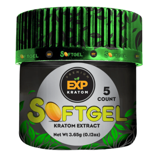 EXP Kratom Extract Softgel 5CT- FREE GIFT