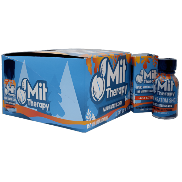 Mit Therapy Nano Kratom Spearmint Shot 15ml bottle