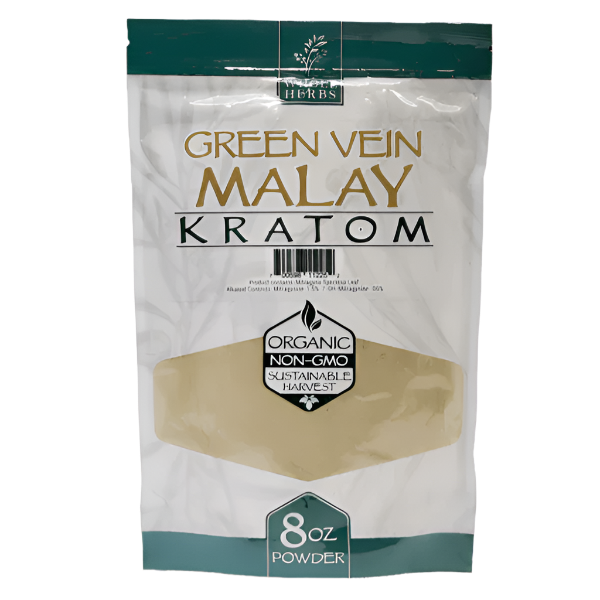 Whole Herbs Green Vein Malay Kratom Powder