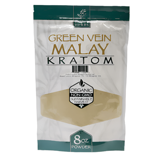 Whole Herbs Green Vein Malay Kratom Powder