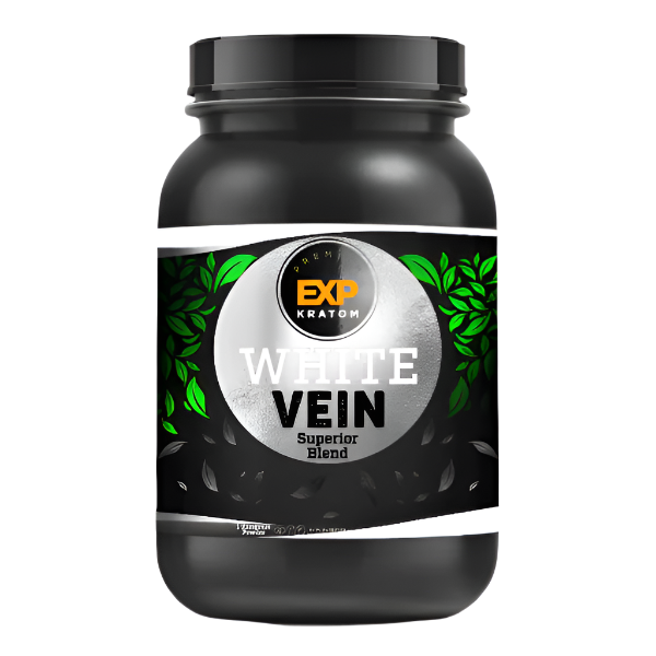 EXP Premium White Vein Powder Jar