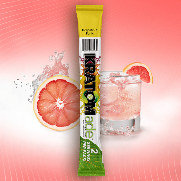 Kratomade Single Grapefruit Tonic