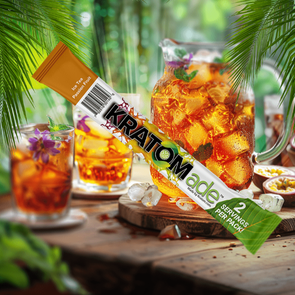 Kratomade Pack of 6 Bundle Price Ice Tea Passion Fruit