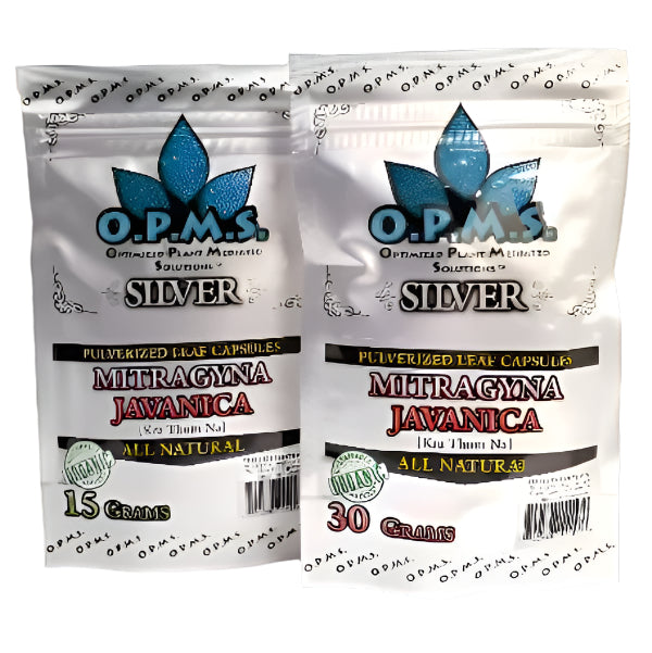 OPMS Silver Mitragyna Javanica leaf Capsules