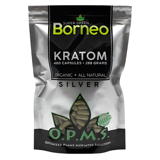 OPMS Silver Super Green Borneo Capsules