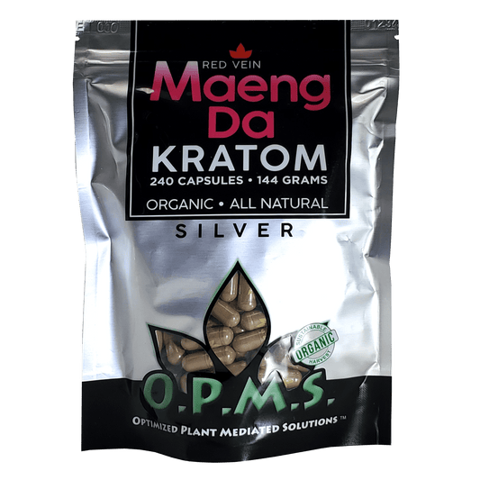 OPMS Silver Red Maeng Da Capsules