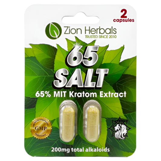 Zion Herbals 65% Mitragynine Salt Extract