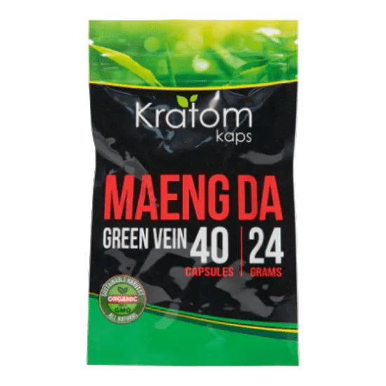 Kratom Kaps Green Maeng da Kratom Capsules Bag – NuWave Botanicals