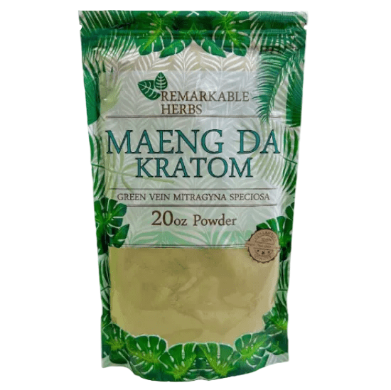 Remarkable Herbs Kratom Maeng Da Kratom Powder – NuWave Botanicals