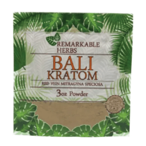 Remarkable Herbs Red Vein Bali kratom powder at NuWave Botanicals