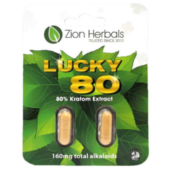 Zion Herbals Lucky 80 Kratom Extract