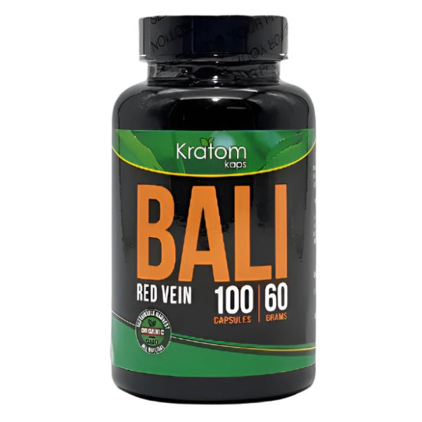 Kratom Kaps Bali Capsule Bottle