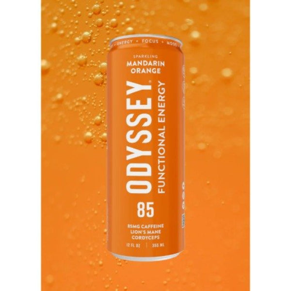 Odyssey 85 Mandarin Orange can drink at NuWave Botanicals