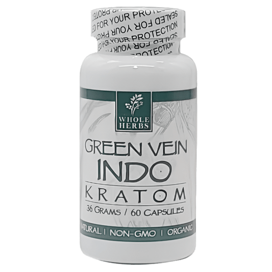 Copy of Whole Herbs Green V Indo 36gm 60ct min