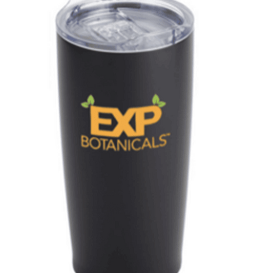 exp black 20oz vaccum insulated stainless steel tumbler 1