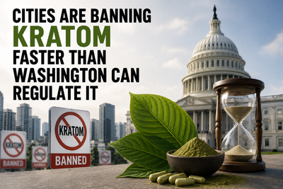 Cities Are Banning Kratom Faster Than Washington Can Regulate It