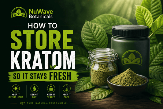 kratom storage tips