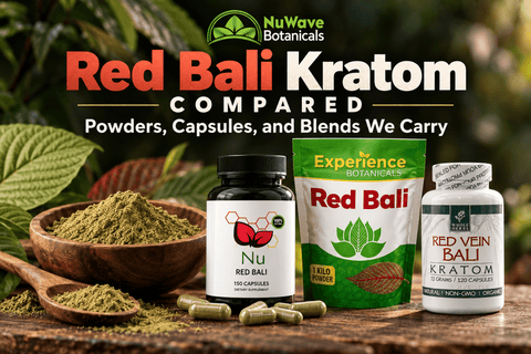 Red Bali Kratom Compared: Powders, Capsules, and Blends We Carry