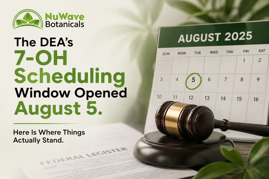 DEA on 7-OH Sheduling Window 