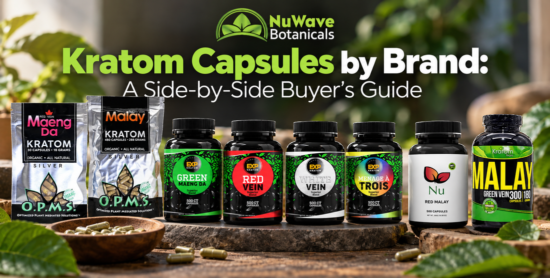 kratom capsules brand guide