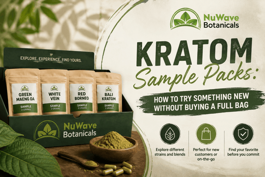 kratom sample packs and how to try them