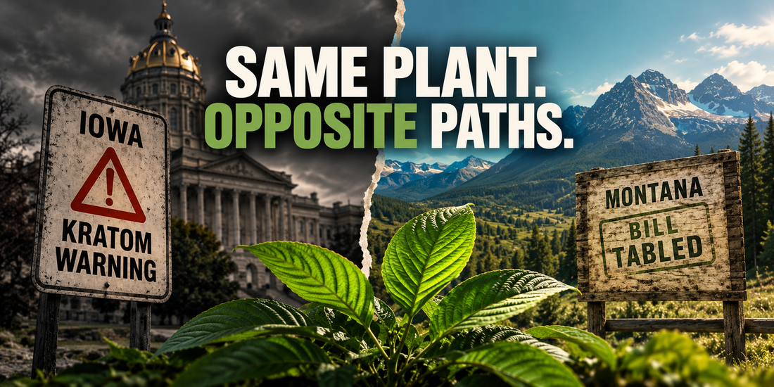 Iowa state issued kratom warning