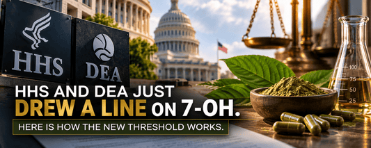 HHS and DEA drew a line on 7-OH
