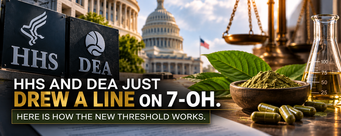 HHS and DEA drew a line on 7-OH