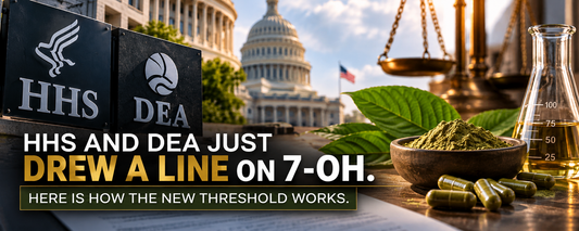 HHS and DEA drew a line on 7-OH