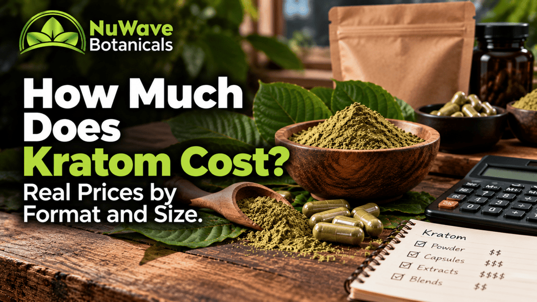 How Much Does Kratom Cost? Real Prices by Format and Size