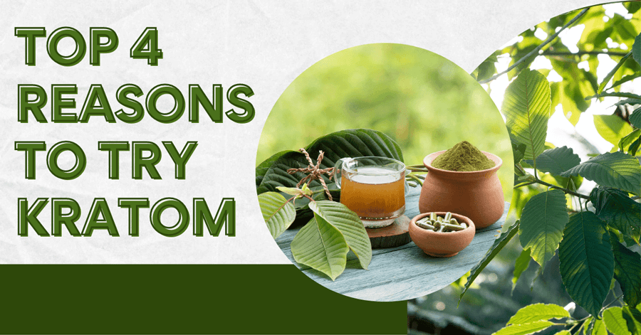 Top 4 Reasons to Try Kratom