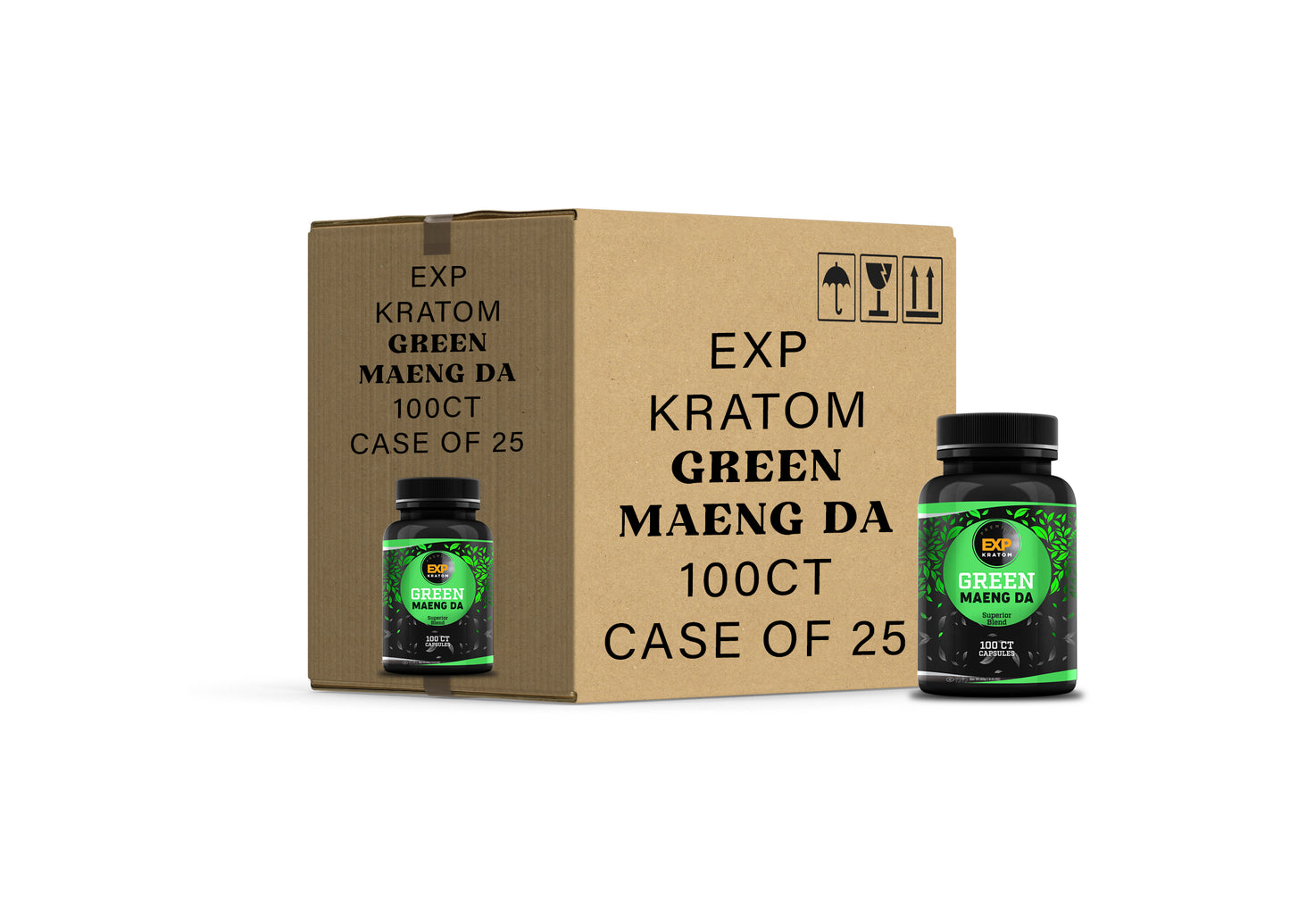 EXP Premium Green Maeng Da Blend Capsules