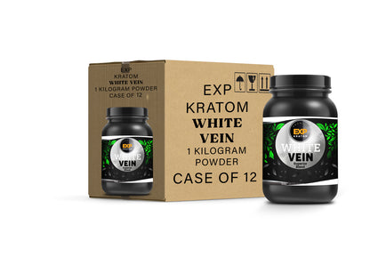 EXP Premium White Vein Powder Jar
