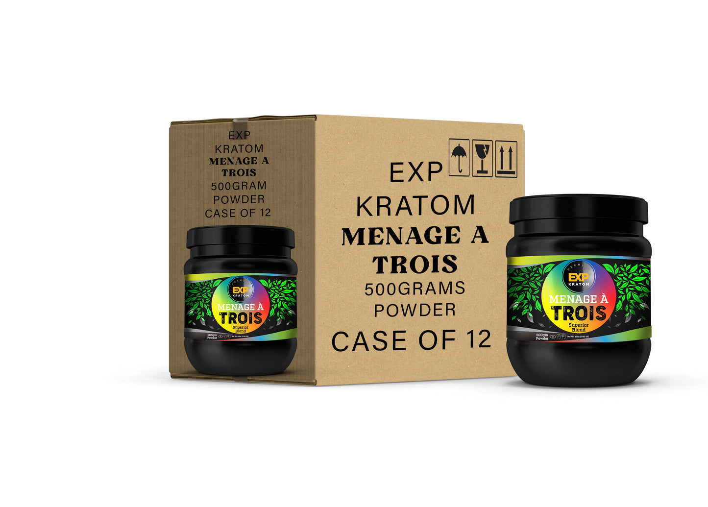 EXP Premium Menage A Trois Powder Jar