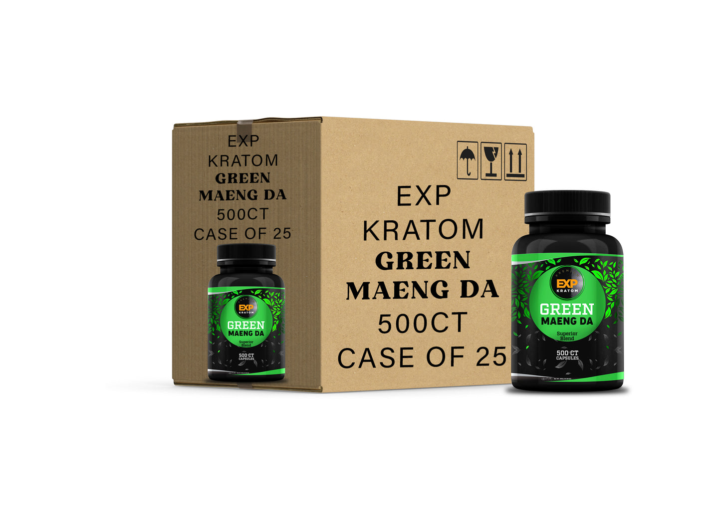 EXP Premium Green Maeng Da Blend Capsules