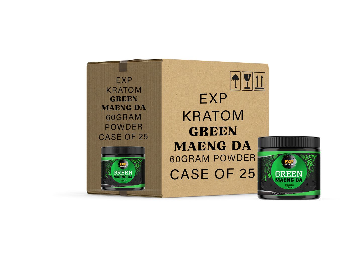 EXP Premium Green Maeng Da Blend Powder