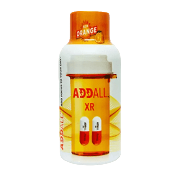 Addall XR 2oz orange flavor shot in a bottle at NuWave Botanicals