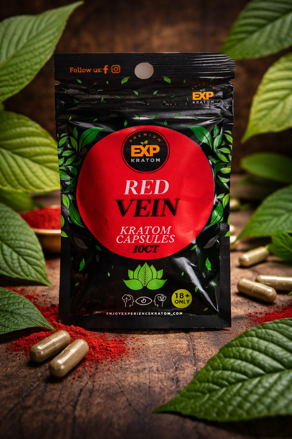 FREE + SHIPPING EXP KRATOM CAPSULE SAMPLES