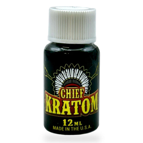 Chief Kratom 12ml liquid kratom extract shot at NuWave Botanicals