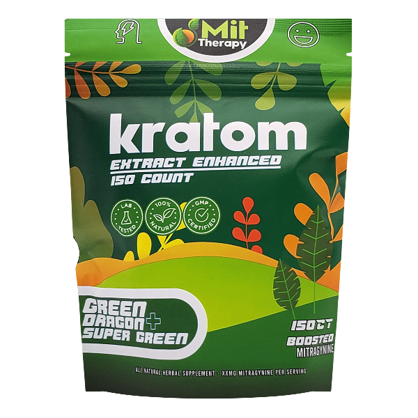 Mit Therapy Green Dragon + Super Green Capsules