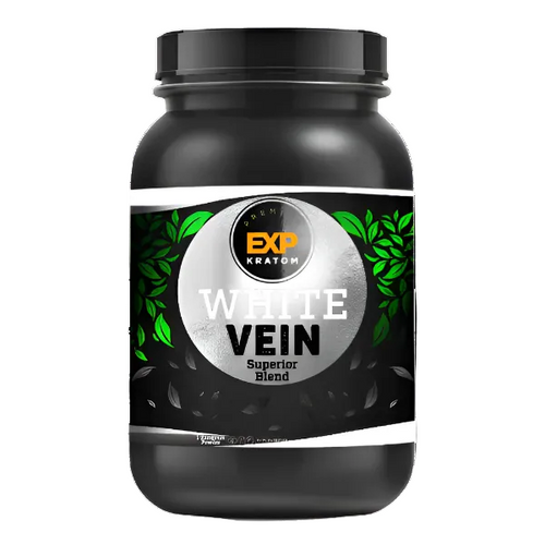 EXP Premium White Vein Kratom Powder — Lab Tested