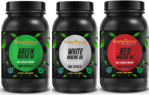 NuWave Botanicals Experience Bundle 1500 count kratom capsules