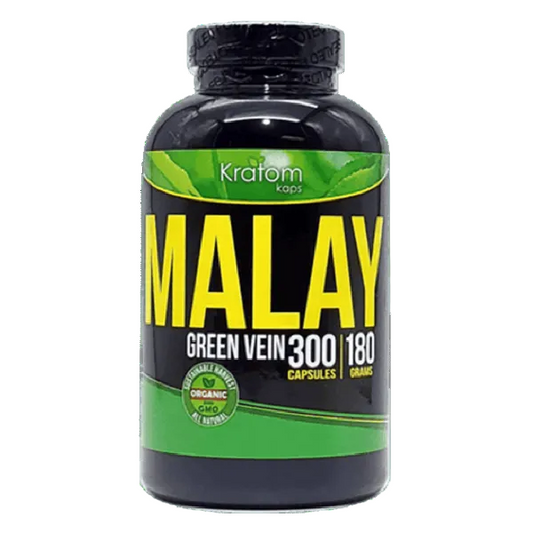 Kratom Kaps Malay Capsules Bottle