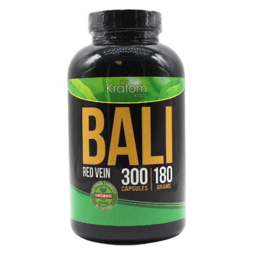 Kratom Kaps Bali Capsule Bottle
