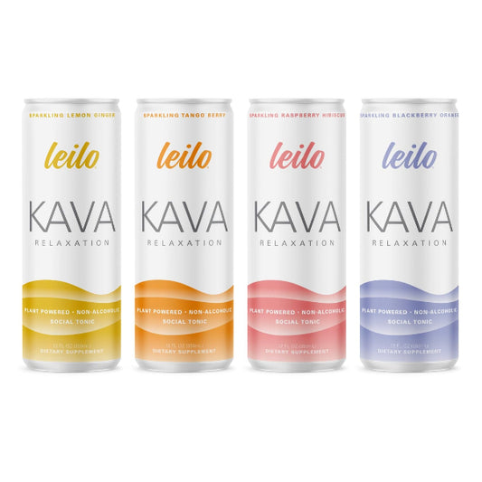 Leilo Sparkling Kava Drink – NuWave Botanicals