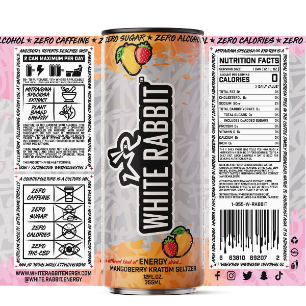 Mangoberry Kratom Seltzer