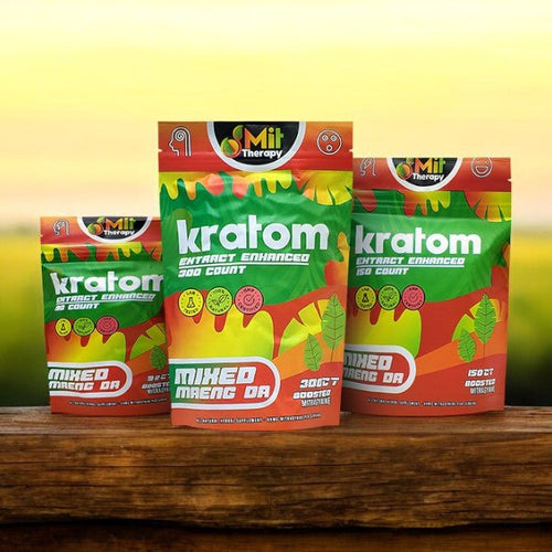 Mit Therapy Mixed Maeng Da Enhanced Kratom Capsules