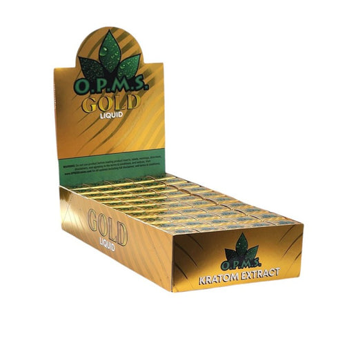 OPMS Gold Liquid Kratom Shot — 8ml | Lab Tested