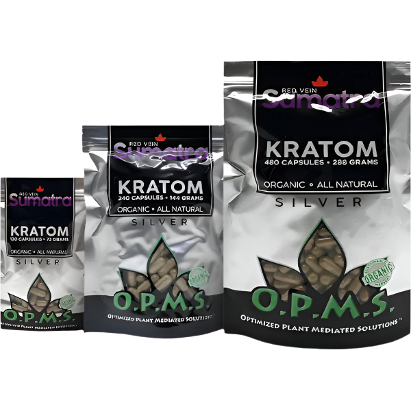 OPMS Silver White Vein Indo Capsules