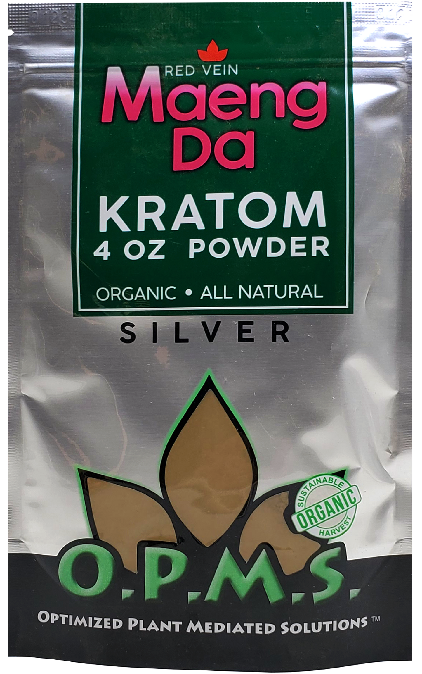 OPMS Silver Red Maeng Da Powder